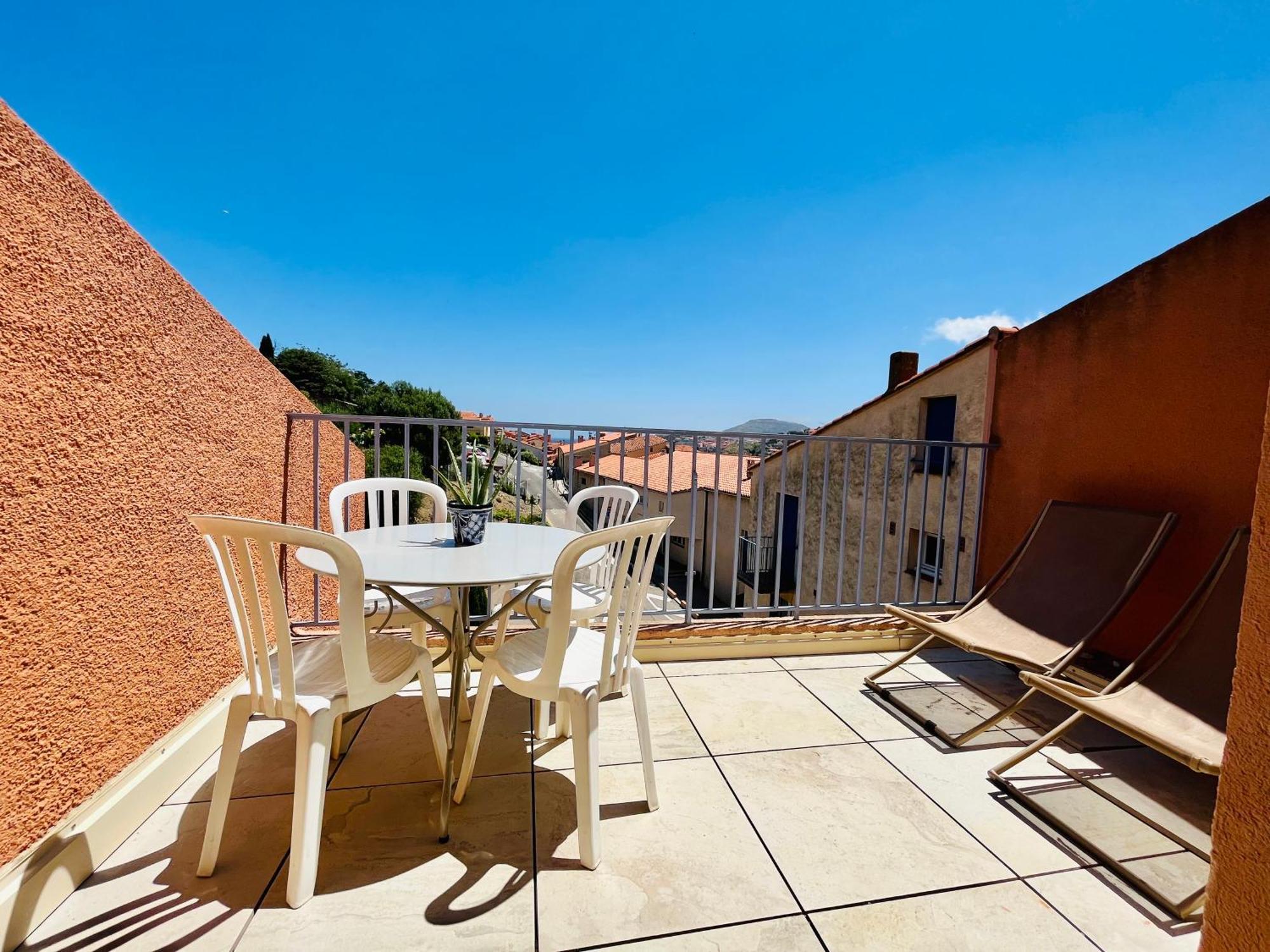 Appartement Collioure, Grande Terrasse Et Parking Екстериор снимка